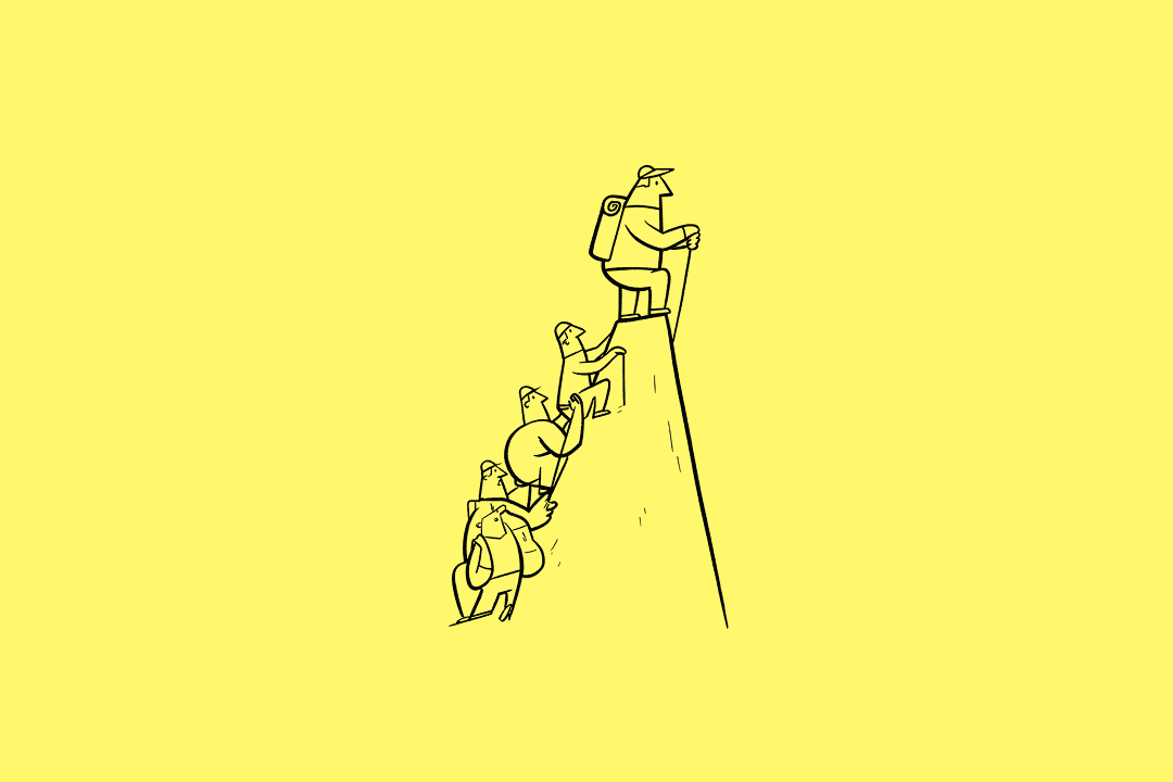 Illustration representing the step-by-step process of satisfying marine lender and insurer survey requirements before a financed boat purchase completes